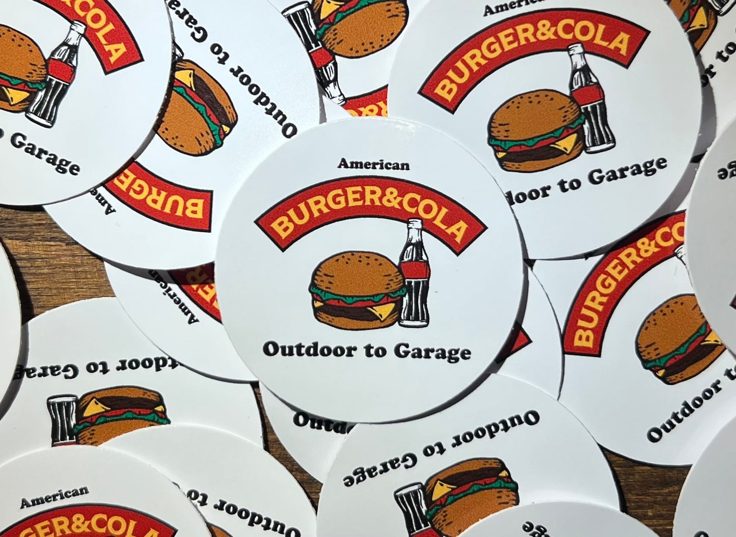 B&C Sticker set
