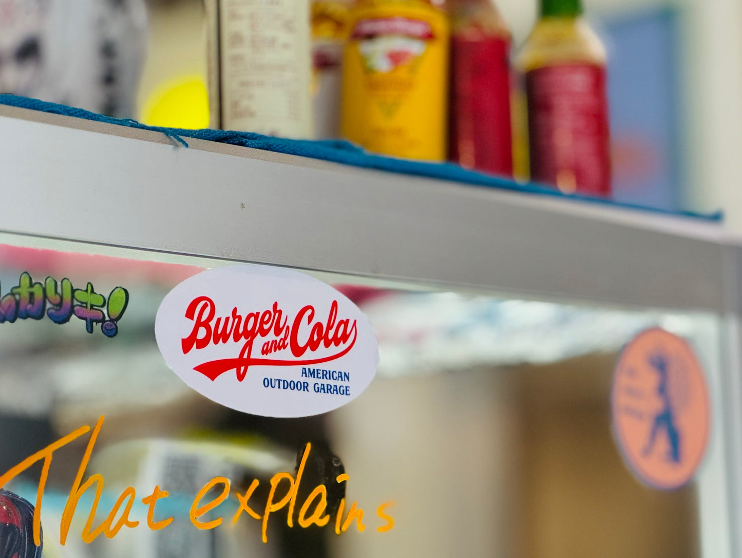 B&C OVAL STICKER