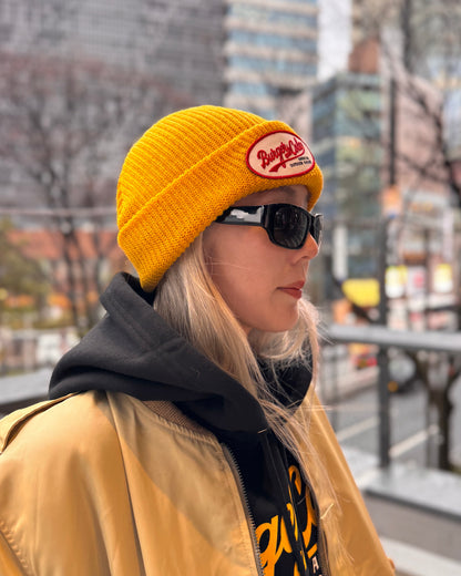 B&C OVAL Patch Beanie